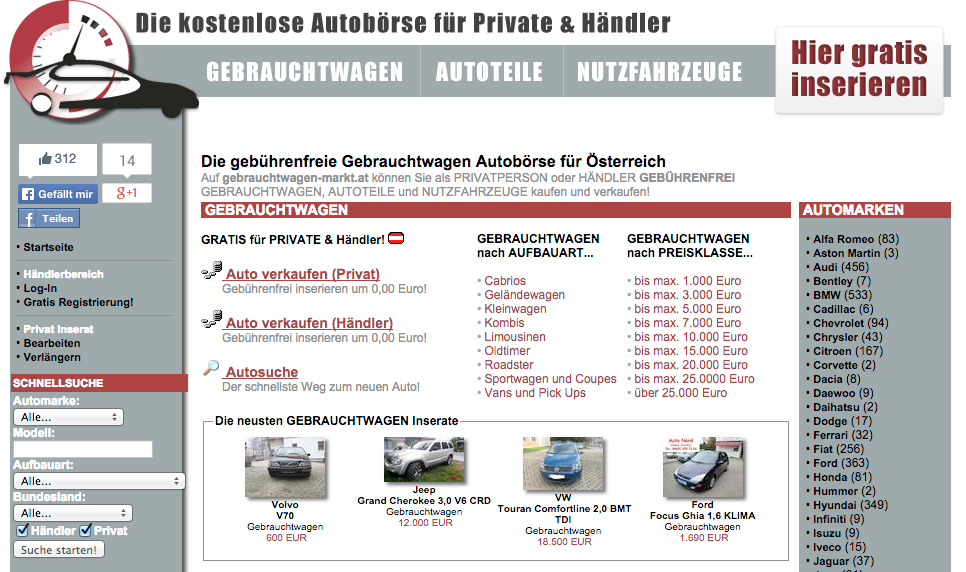 gebrauchtwagen-markt.at